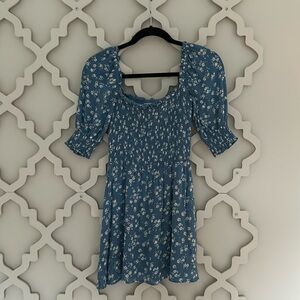 Reformation blue dress